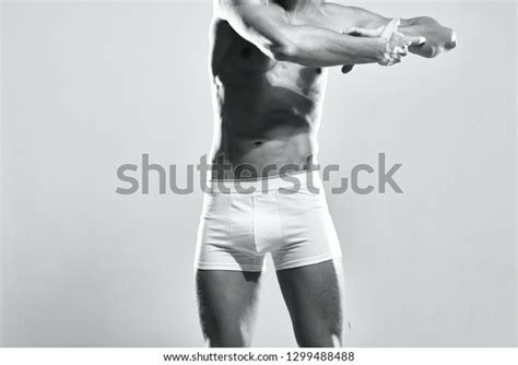 Wellmuscled Male Athlete Naked Muscular Body Stock Photo Shutterstock