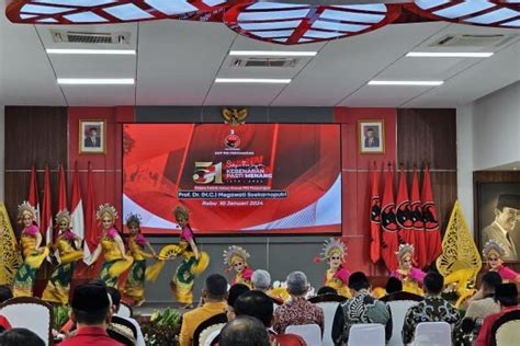 Pidato Di HUT PDIP Megawati PDIP Tak Gentar Dengan Tekanan Apa Pun