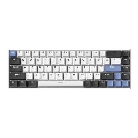 FL ESPORTS F12 Mechanical Keyboard - Kailh BOX Axis 68-key