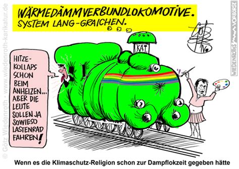 Karikatur Cartoon Satire Politik Wirtschaft Zeichnung Illustration