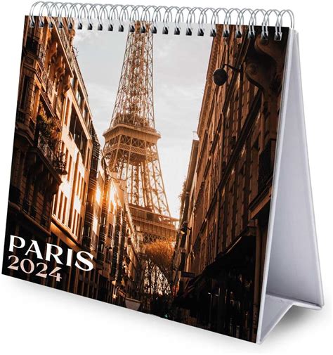 Grupo Erik Paris Desk Calendar 2024 Desktop Calendar 2024 8 X 7