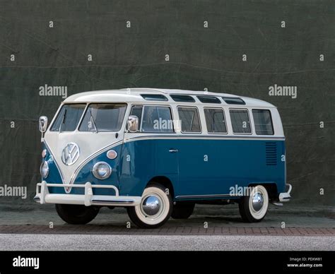 Vw T Window Micro Bus Samba Stock Photo Alamy