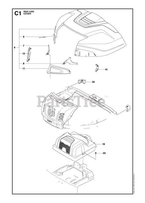 Husqvarna R Awd Husqvarna Swedish Riding Mower Original Cover