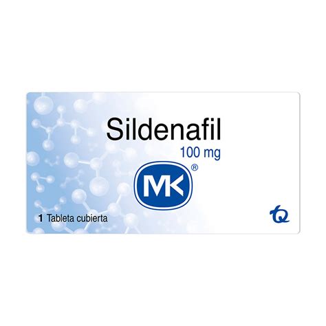 Sildenafil 100 Mg 1 Tableta Mk Droguerias Unisanar