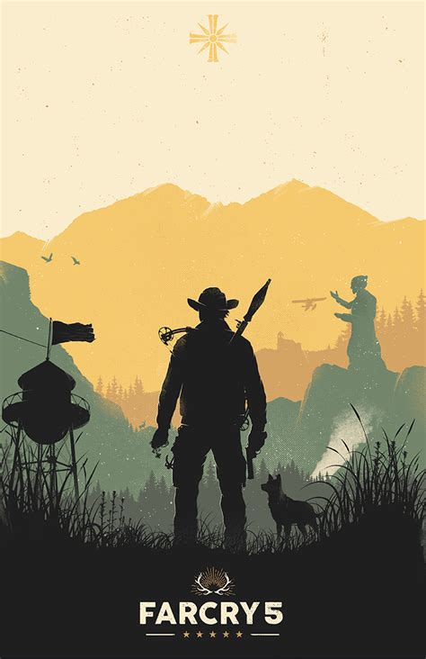 Far Cry 5 Poster By Felix Tindall