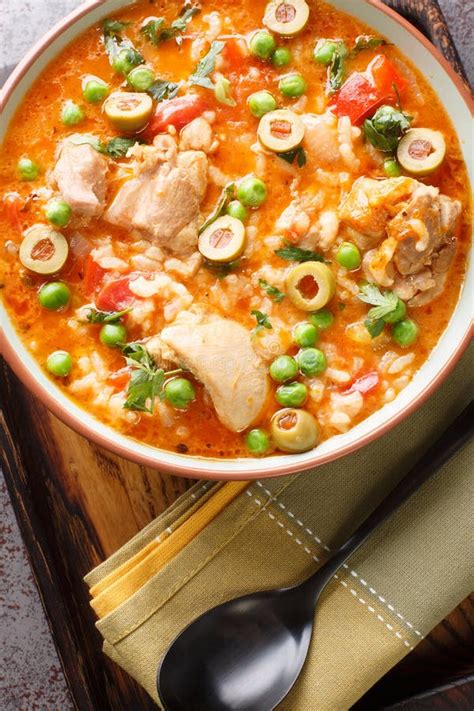 Asopao De Pollo Traditional Puerto Rican Stew is Rich with Chicken ...