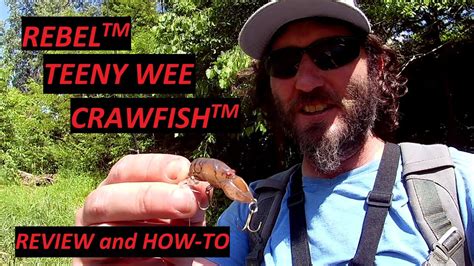 Rebel Teeny Wee Craw Review Long Day Of Searching For Fish Finally