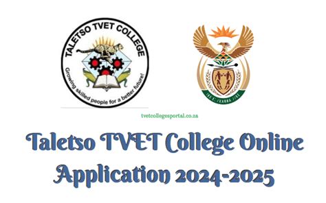 Taletso TVET College Online Application 2024 2025 TVET Colleges