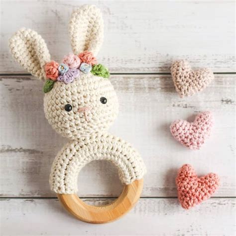 Spring Bunny Rattle Crochet Pattern Artofit