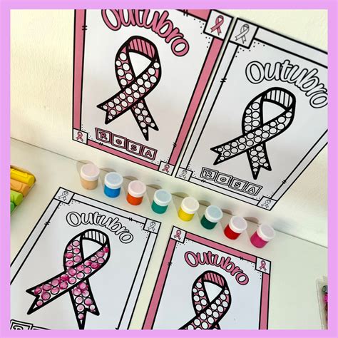 Outubro Rosa Atividades Lúdicas - 9