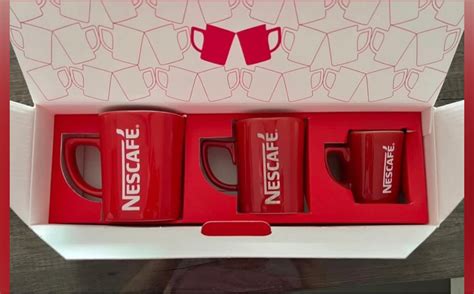 Nescafe Mugs Furniture Home Living Kitchenware Tableware Coffee