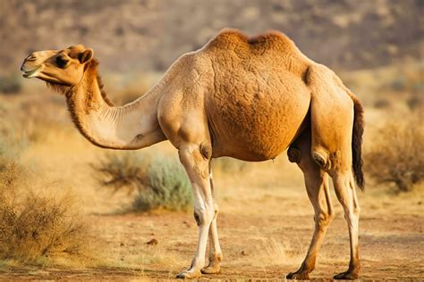 Camel In The Desert