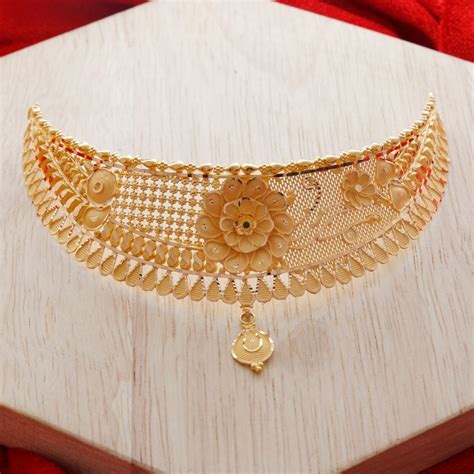 Huge Inventory Gold Choker Set Weight Design