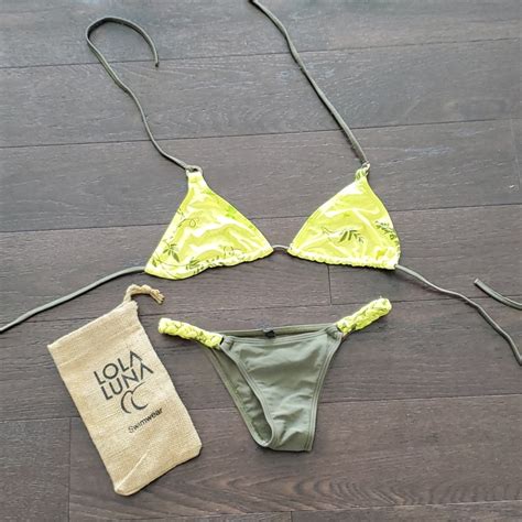 Lola Luna Swimwear Bikini Rare Set Gem