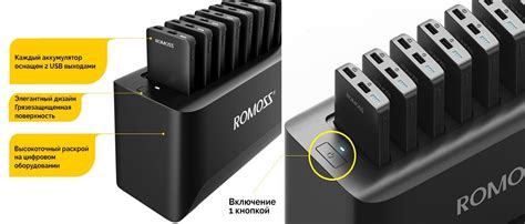Мобильная зарядная станция для телефонов ROMOSS - ЗАРЯДНЫЕ СТАНЦИИ ДЛЯ ...
