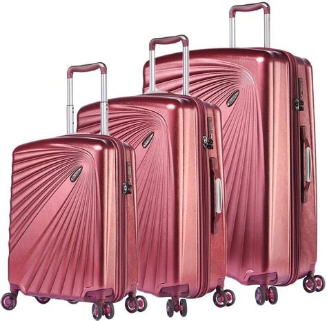 Verage Kofferset Kinetic, 4 Rollen, (Set, 3 tlg., Kofferset, 3teilig ...