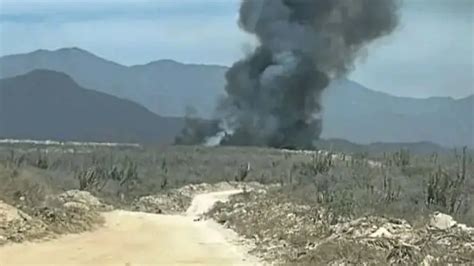 Arde El Relleno Sanitario De El Pescadero