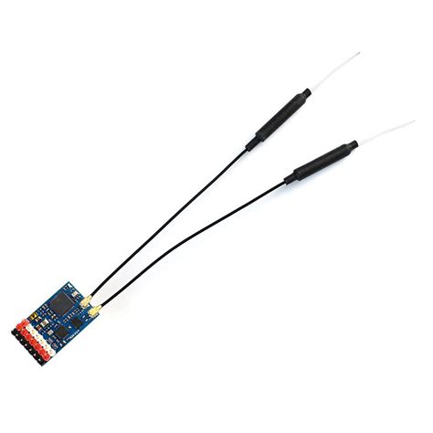 Mateksys R24 P6V ExpressLRS ELRS 2 4GHz 6CH PWM Vario Receiver Dual