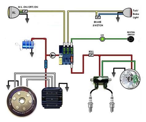 49cc Pocket Bike Engine Diagram