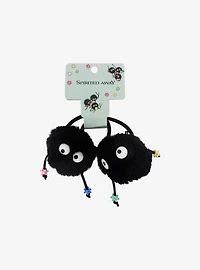 Hot Topic Studio Ghibli Spirited Away Soot Sprite Pom Hair Tie Set At Hamilton Place In