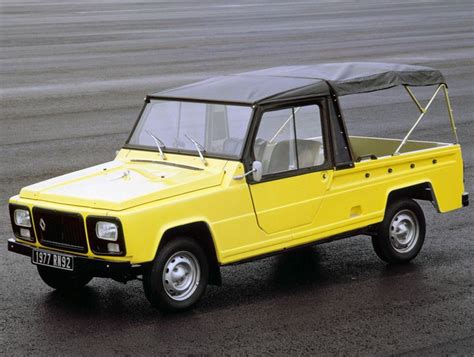 A Yellow Pick Up Truck Parked On Top Of A Parking Lot