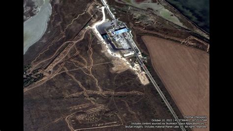 Satellite Imagery Shows Russia Building Defensive Positions In Crimea