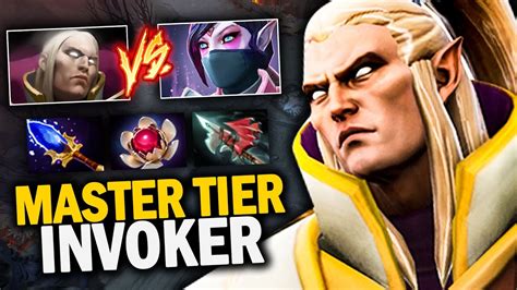 Epic Master Tier Invoker Art Vs Templar Assassin Mid Amazing Gameplay