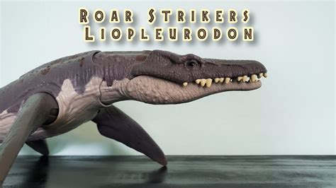 Jurassic World Dominion Roar Strikers Liopleurodon Review Youtube