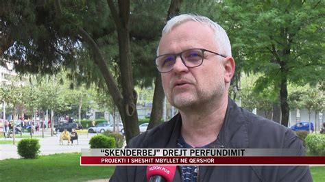 Sheshi Skënderbej drejt përfundimit News Lajme Vizion Plus YouTube