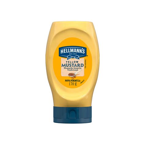 Hellmann's Mostarda - Mostarda Amarela Tradicional Hellmann's 170g - Zaffari