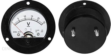 Hobbyelektronika Miernik Analogowy Woltomierz Okr G Y V Dc Omie Vdc