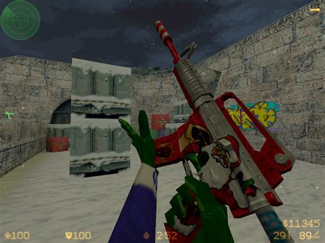 M A And Ak Xmas Counter Strike Mods