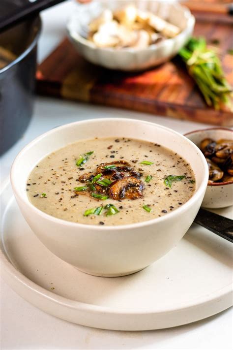 Mushroom Soup Mushroom Bisque Creamy Mushroom Soup Stuffed Mushrooms