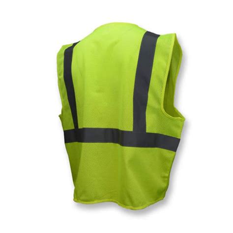 Radians Sv2z Economy Type R Class 2 Mesh Safety Vest With Zipper Gme Supply