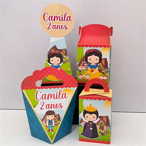 Kit Pegue E Monte Branca De Neve 20 Unidades Shopee Brasil