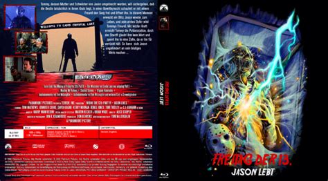 Freitag Der 13 Teil 6 Jason Lebt 1986 DE Blu Ray Cover DVDcover