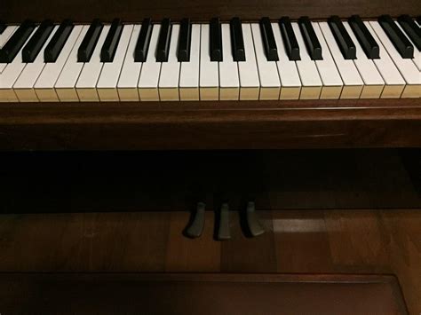 Yamaha Model M Jr Vertical Upright Piano With Chair Made In Japan