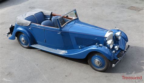 1936 Bentley 4 1 4ltr 4dr All Weather Tourer By Steve Penny Classic