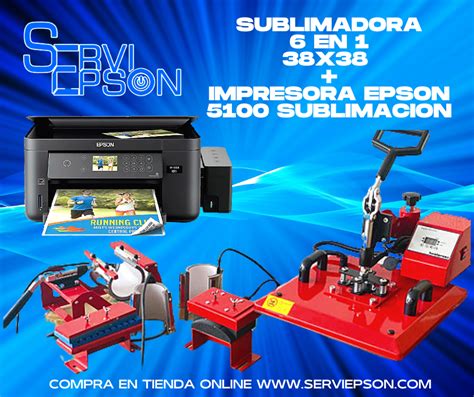 Sublimadora En Medidas Impresora Epson De Sublimacion