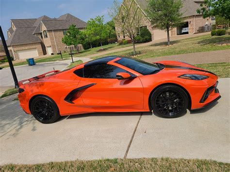 Chevrolet Corvette C8 Stingray Orange Mrr Gf5 Wheel Front