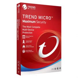 Acheter Trend Micro Maximum Security 2023 10 Postes 1 An PC M