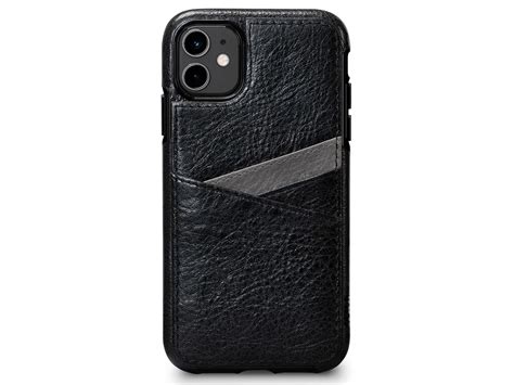 Sena Lugano Wallet Zwart Iphone Hoesje Leer