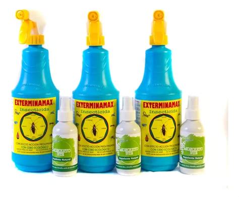 3 Exterminamax Insecticida Ecológico 3 Mosquitobye 100ml Envío gratis