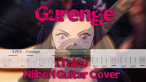 TABs Tutorial Demon Slayer Kimetsu No Yaiba OpeningLiSA Gurenge