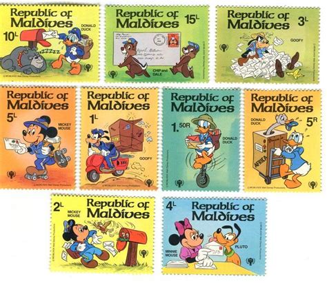 Briefmarken Walt Disney Micky Maus Malediven Kaufen Auf Ricardo