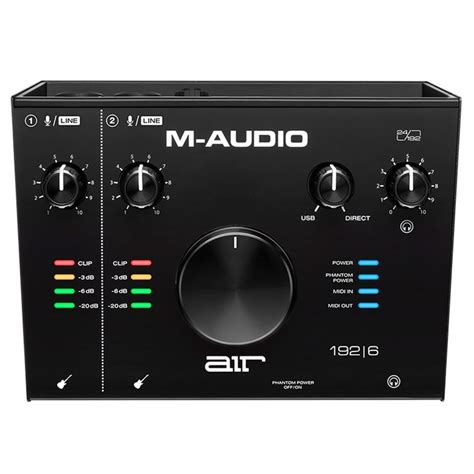 Interfaz De Audio M Audio Air 192 6 Gear4music