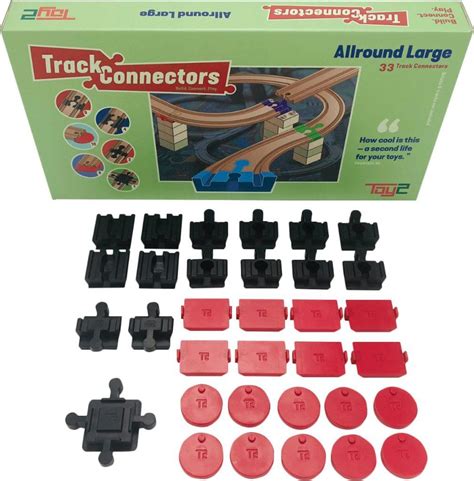 Toy2 Track Connectors - Allround Pack - Large | WoeWoe | Creatief ...