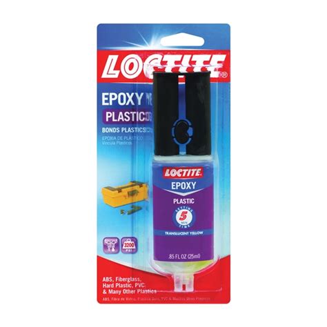 Loctite 1360788 Epoxy Plastic Bonder Liquid 25 Ml Syringe