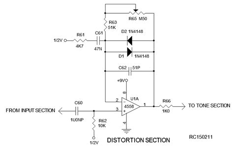 distortion pedal schematic - Wiring Diagram and Schematics