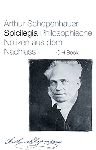 Spicilegia Philosophische Notizen Aus Dem Nachlass Ebook